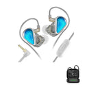 KZ Sheen — Fone In-Ear Hi-Fi com Drivers Dinâmicos Duplos