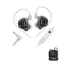 KZ Vibe X — Fone Intra-Auricular com Driver Duplo e Vibração Tátil de Graves