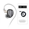 KZ Starbit — Fone In-Ear Gamer Híbrido com Placa de Som e Display
