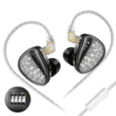 KZ ZA12 - Fone in-ear Híbrido Profissional