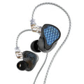 KZ ZAS Pro — Fone Intra-Auricular Híbrido 7BA + 1DD