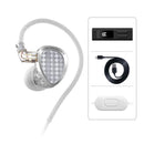 KZ Starbit — Fone In-Ear Gamer Híbrido com Placa de Som e Display