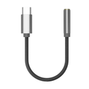 Adaptador USB Tipo-C para P2 fêmea (3.5mm) KZ AM01