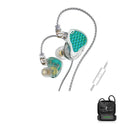 KZ ZAS Pro — Fone Intra-Auricular Híbrido 7BA + 1DD