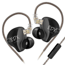 Fone de ouvido in-ear KZ EDX Lite