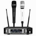 Microfone sem fio Duplo KZ Music Store KZM-10